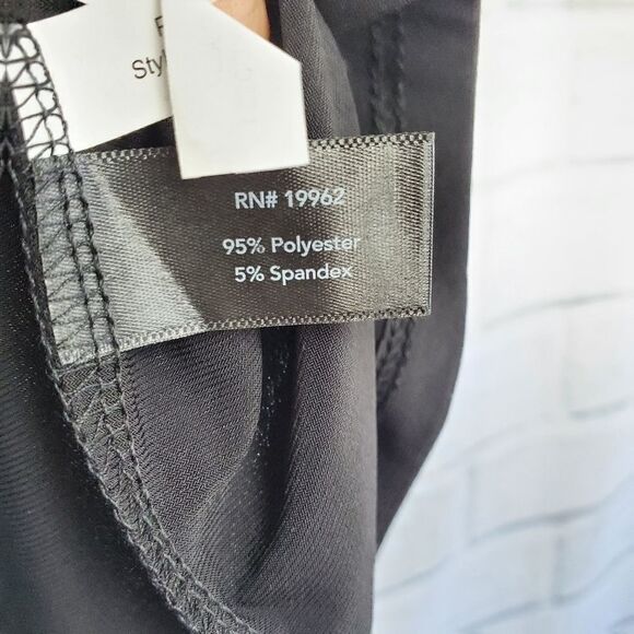Boston Proper Black Long Sleev Dress Rouched - Picture 2 of 9